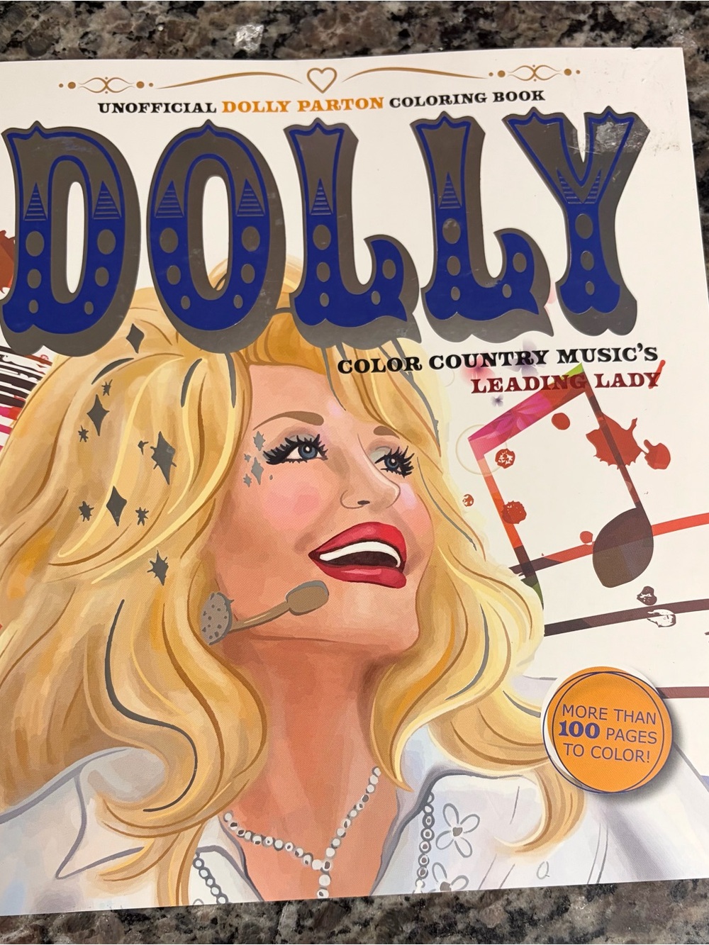 Dolly Parton Coloring Book